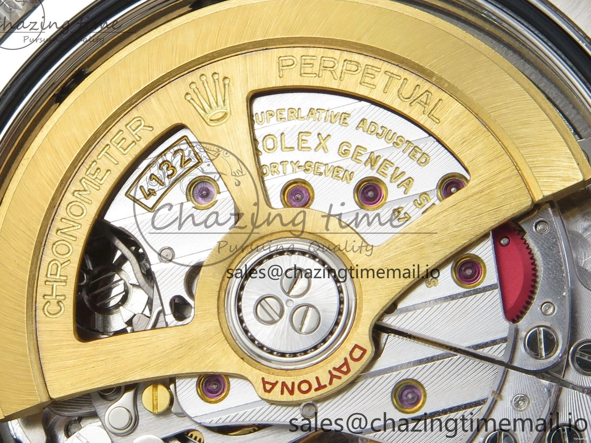 on SH4132 1:1 126529 THBF Daytona Edition Le Mans Best SS Bracelet 904L 0521